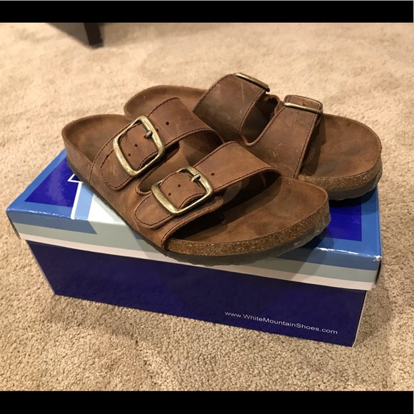 white mountain helga sandals